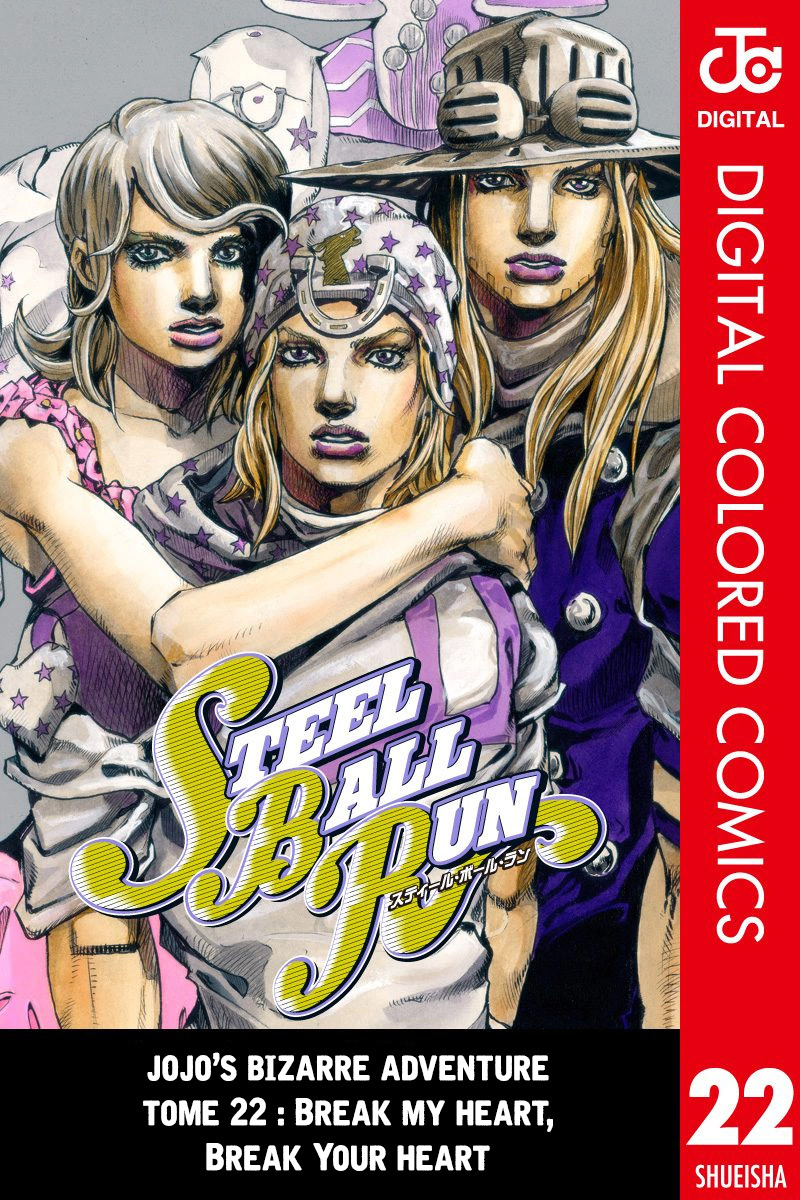 Read JoJo's Bizarre Adventure Part 7 Steel Ball Run Official Colored FR Manga Online