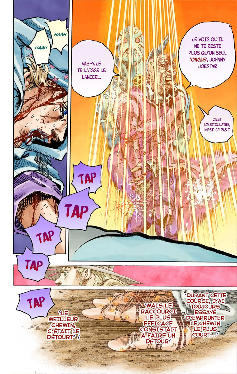 Read JoJo's Bizarre Adventure Part 7 Steel Ball Run Official Colored FR Manga Online