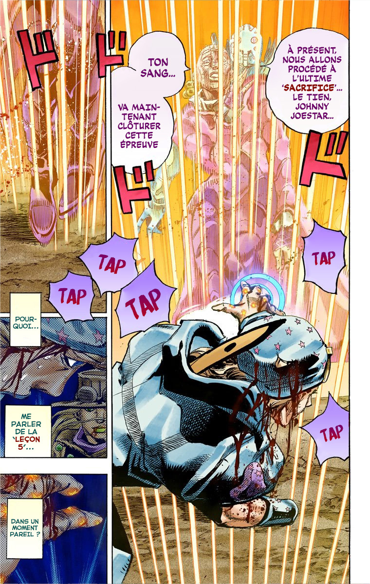 Read JoJo's Bizarre Adventure Part 7 Steel Ball Run Official Colored FR Manga Online