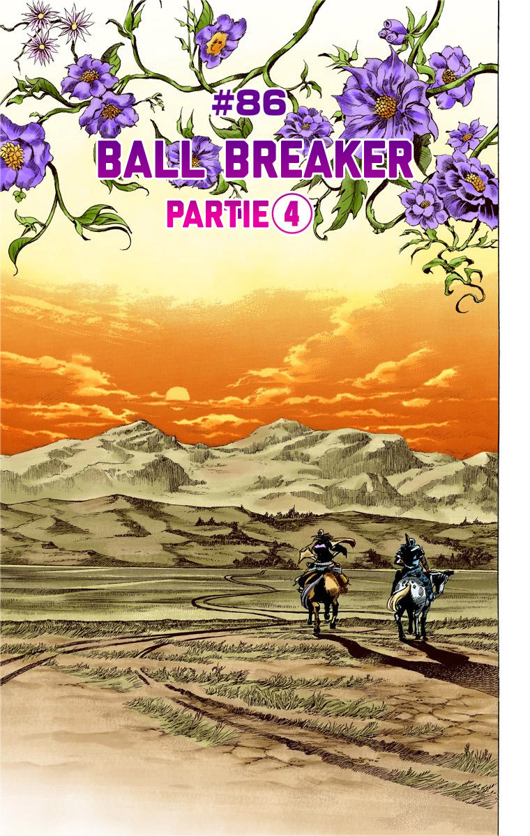 Read JoJo's Bizarre Adventure Part 7 Steel Ball Run Official Colored FR Manga Online