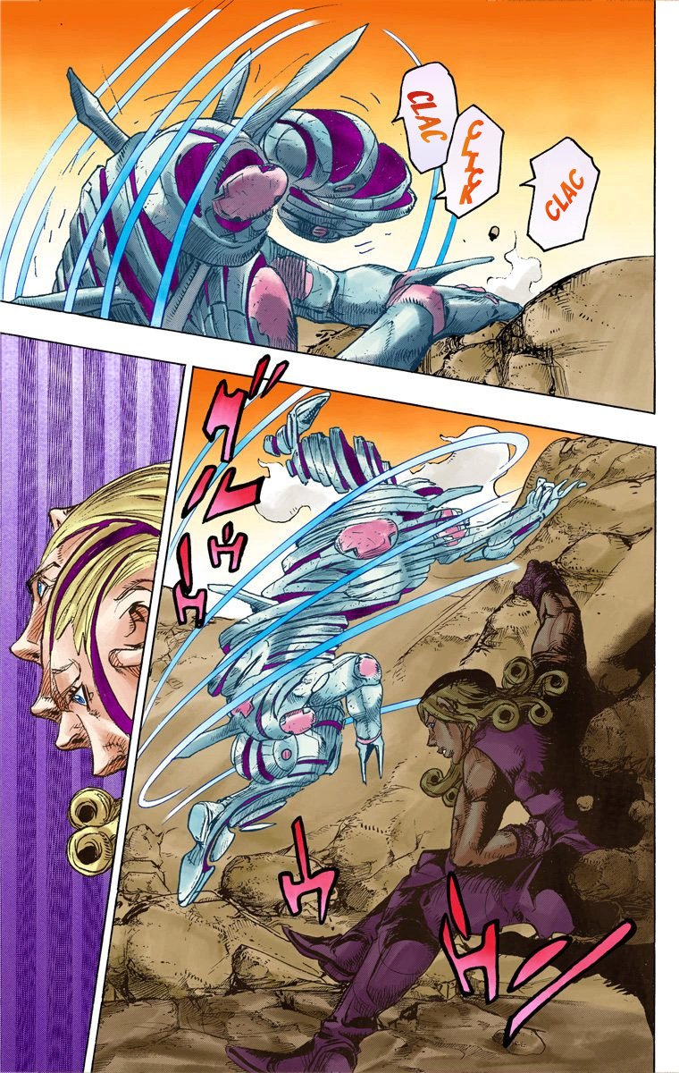 Read JoJo's Bizarre Adventure Part 7 Steel Ball Run Official Colored FR Manga Online