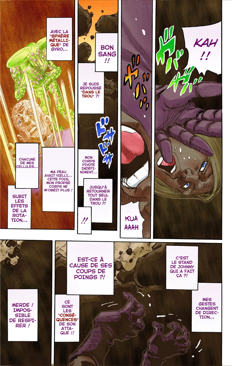 Read JoJo's Bizarre Adventure Part 7 Steel Ball Run Official Colored FR Manga Online