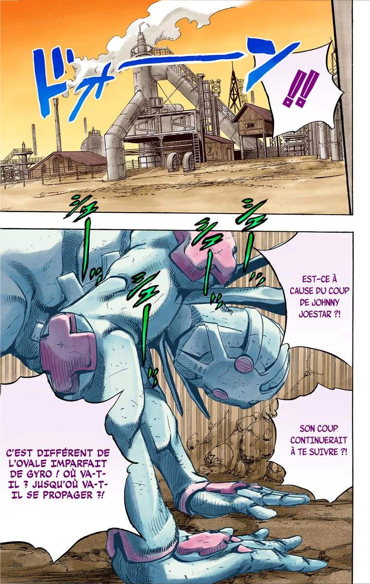 Read JoJo's Bizarre Adventure Part 7 Steel Ball Run Official Colored FR Manga Online