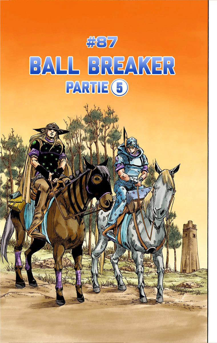 Read JoJo's Bizarre Adventure Part 7 Steel Ball Run Official Colored FR Manga Online