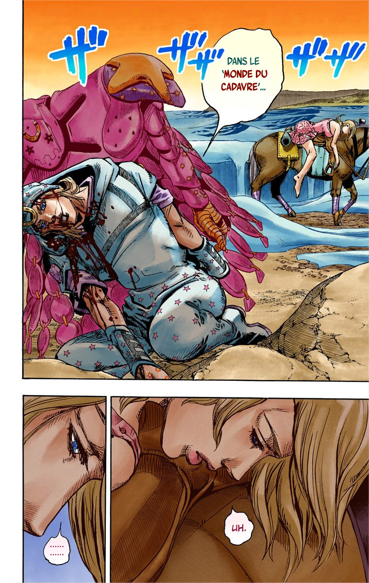 Read JoJo's Bizarre Adventure Part 7 Steel Ball Run Official Colored FR Manga Online