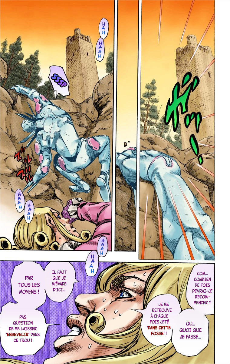 Read JoJo's Bizarre Adventure Part 7 Steel Ball Run Official Colored FR Manga Online