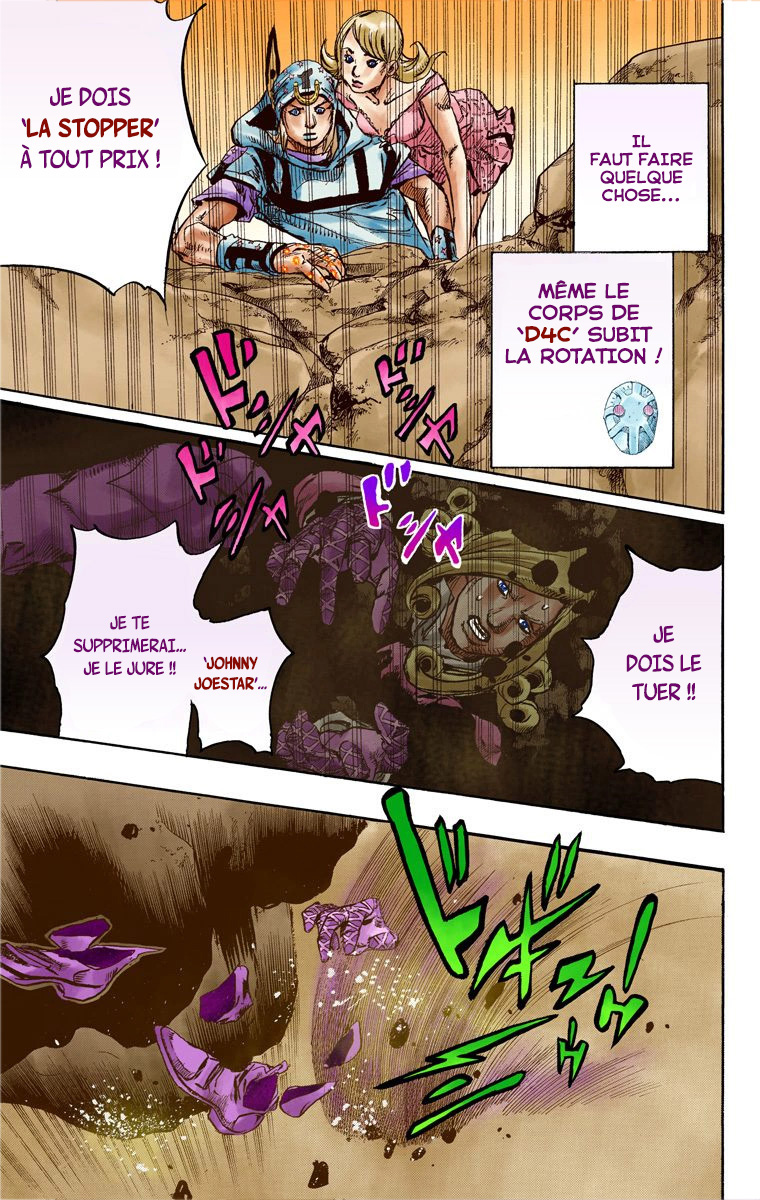 Read JoJo's Bizarre Adventure Part 7 Steel Ball Run Official Colored FR Manga Online