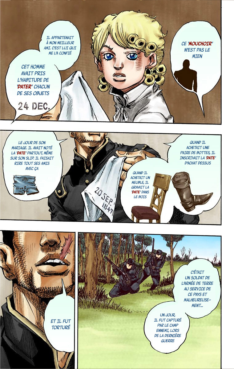 Read JoJo's Bizarre Adventure Part 7 Steel Ball Run Official Colored FR Manga Online