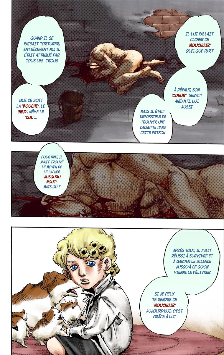 Read JoJo's Bizarre Adventure Part 7 Steel Ball Run Official Colored FR Manga Online