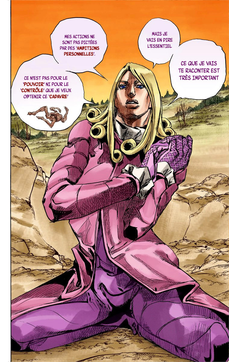 Read JoJo's Bizarre Adventure Part 7 Steel Ball Run Official Colored FR Manga Online