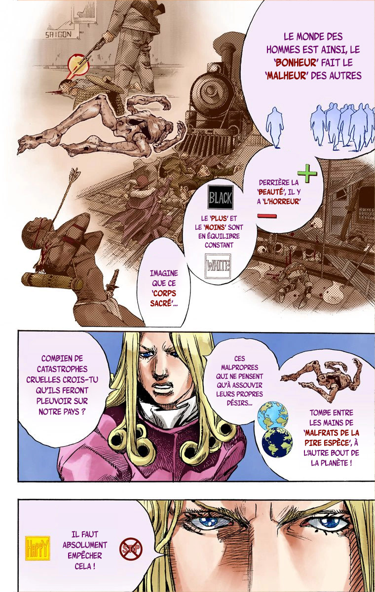 Read JoJo's Bizarre Adventure Part 7 Steel Ball Run Official Colored FR Manga Online