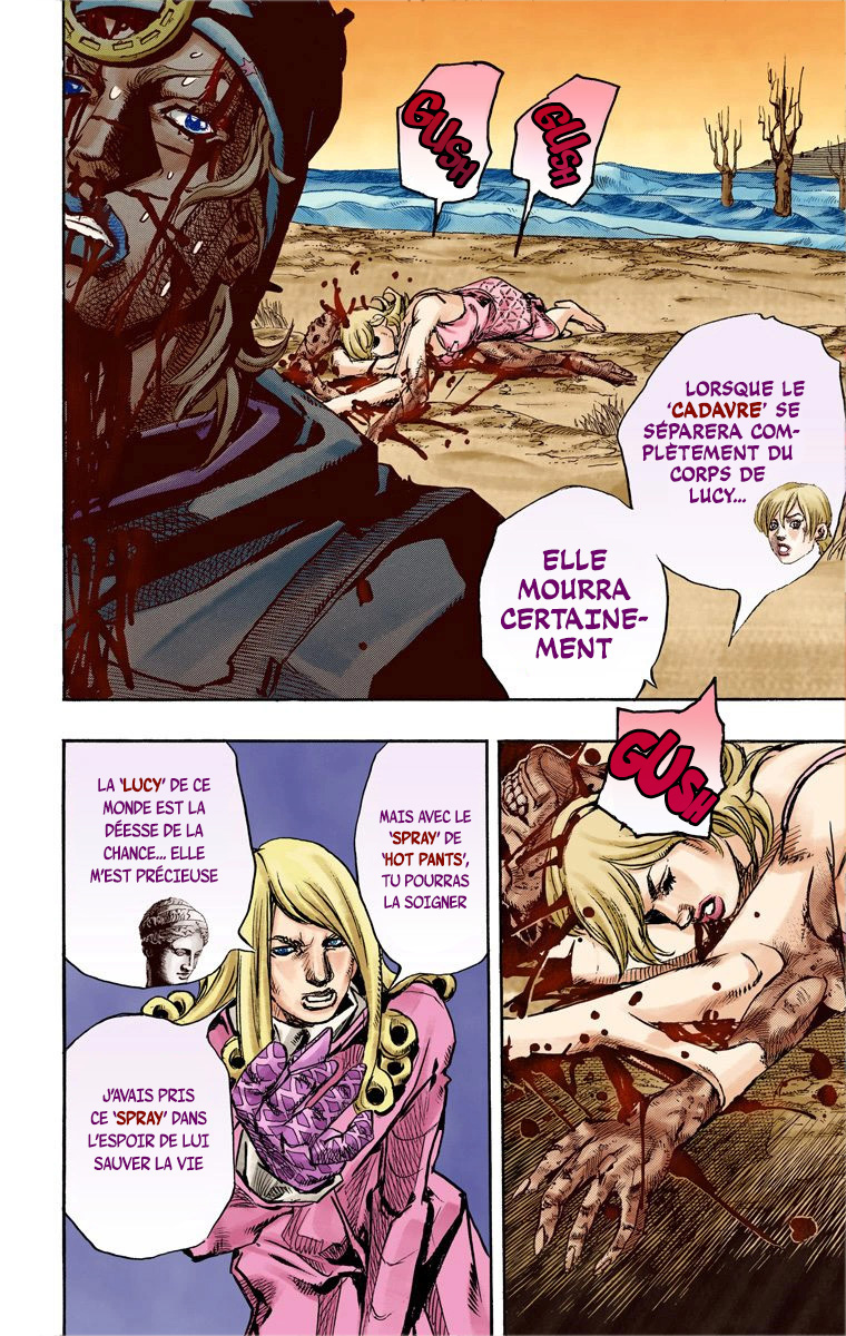 Read JoJo's Bizarre Adventure Part 7 Steel Ball Run Official Colored FR Manga Online