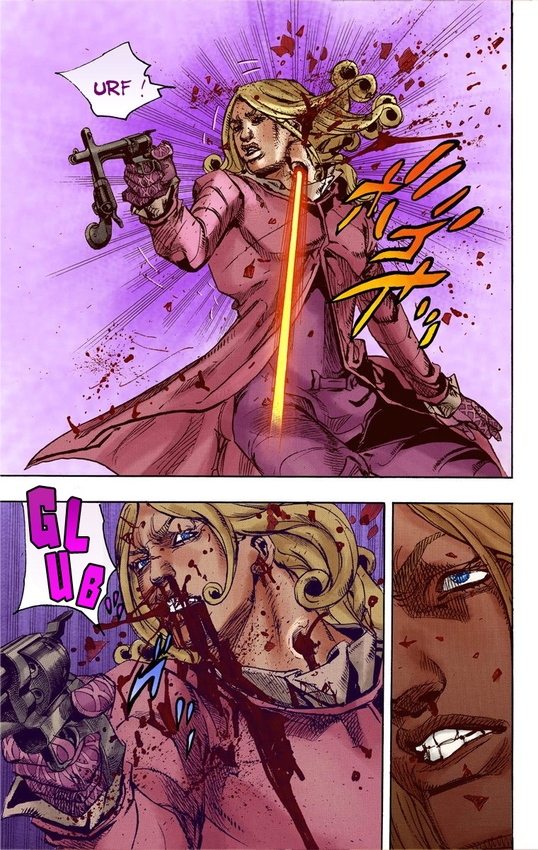 Read JoJo's Bizarre Adventure Part 7 Steel Ball Run Official Colored FR Manga Online