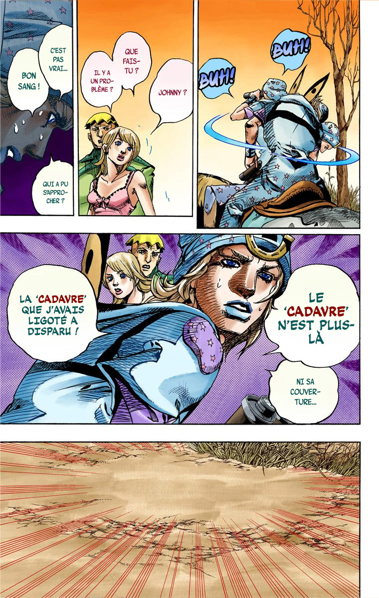 Read JoJo's Bizarre Adventure Part 7 Steel Ball Run Official Colored FR Manga Online