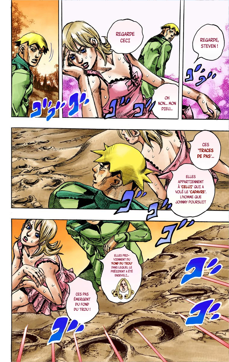 Read JoJo's Bizarre Adventure Part 7 Steel Ball Run Official Colored FR Manga Online
