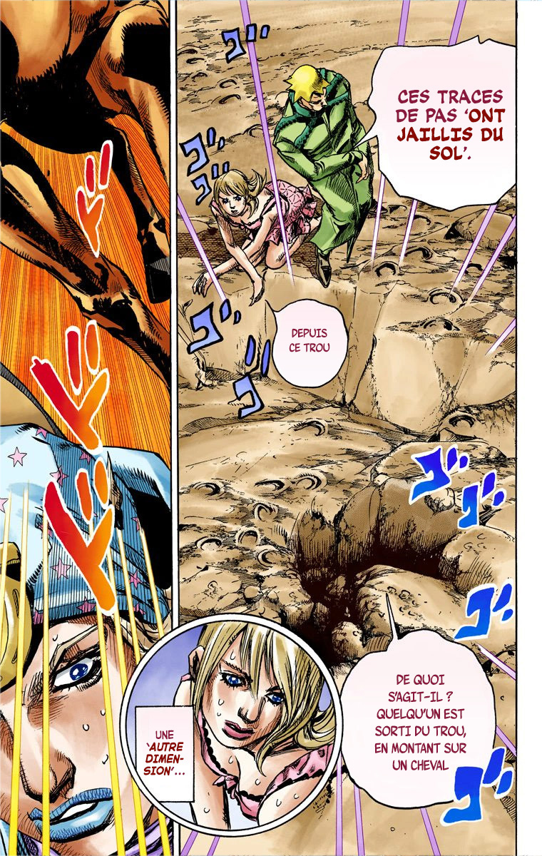 Read JoJo's Bizarre Adventure Part 7 Steel Ball Run Official Colored FR Manga Online