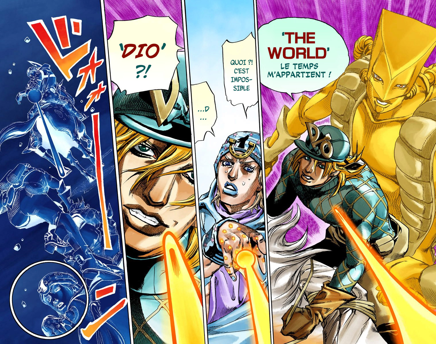 Read JoJo's Bizarre Adventure Part 7 Steel Ball Run Official Colored FR Manga Online