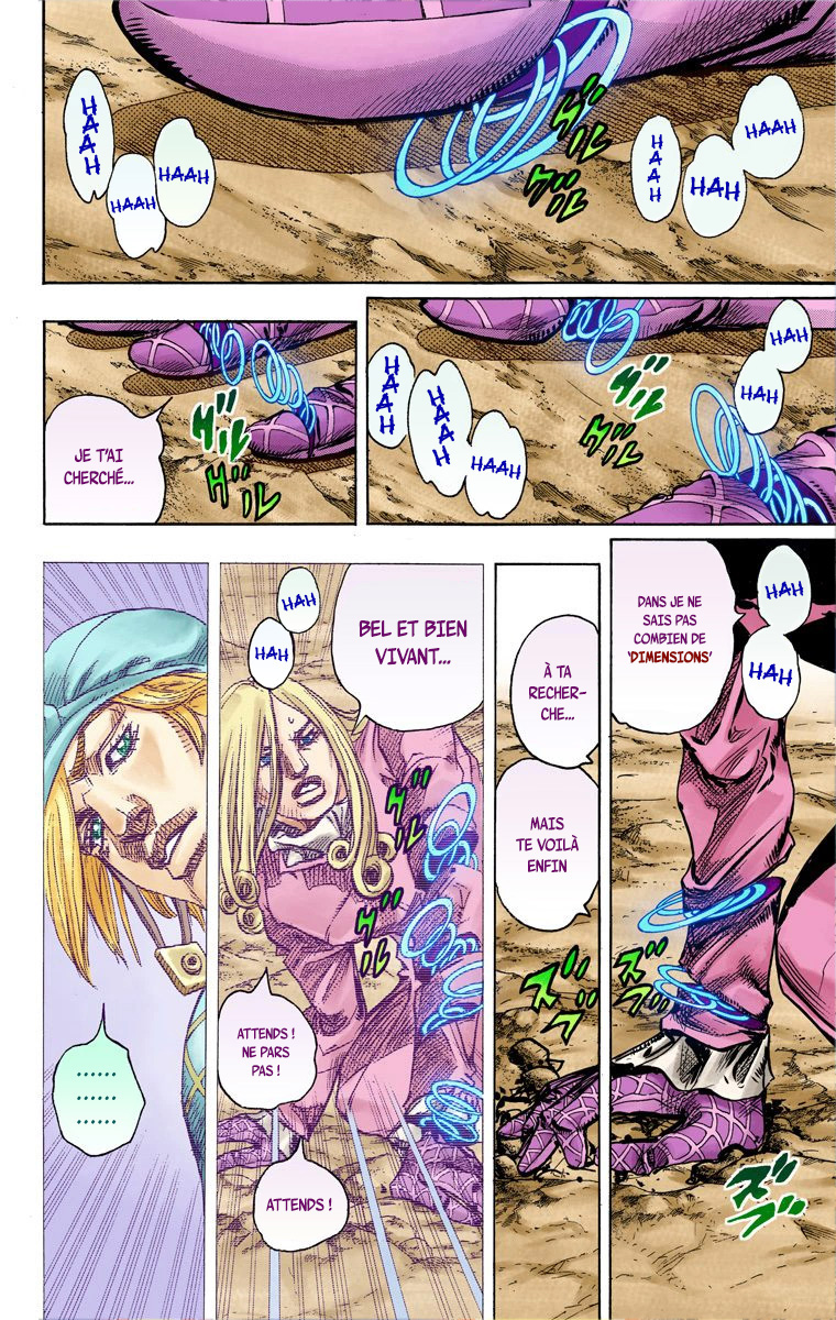 Read JoJo's Bizarre Adventure Part 7 Steel Ball Run Official Colored FR Manga Online