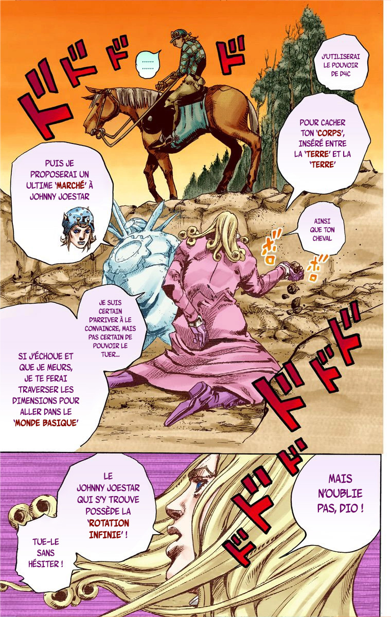 Read JoJo's Bizarre Adventure Part 7 Steel Ball Run Official Colored FR Manga Online