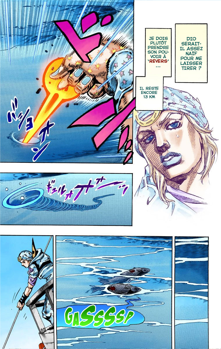 Read JoJo's Bizarre Adventure Part 7 Steel Ball Run Official Colored FR Manga Online