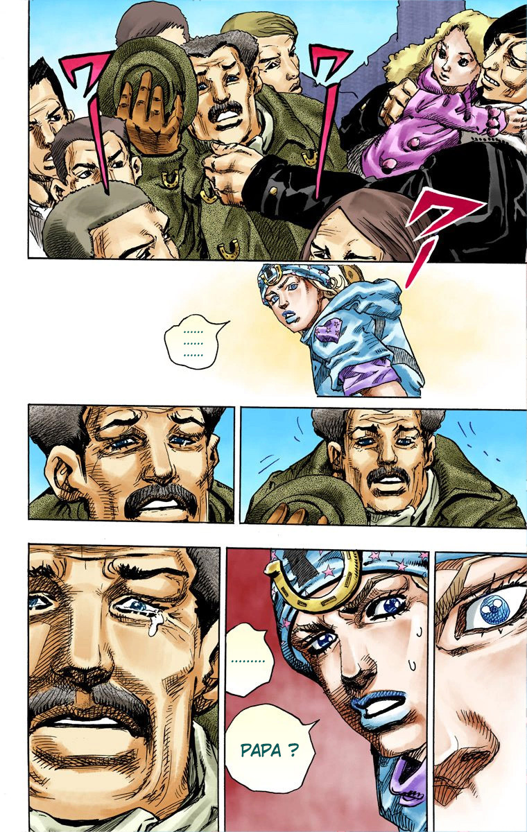 Read JoJo's Bizarre Adventure Part 7 Steel Ball Run Official Colored FR Manga Online