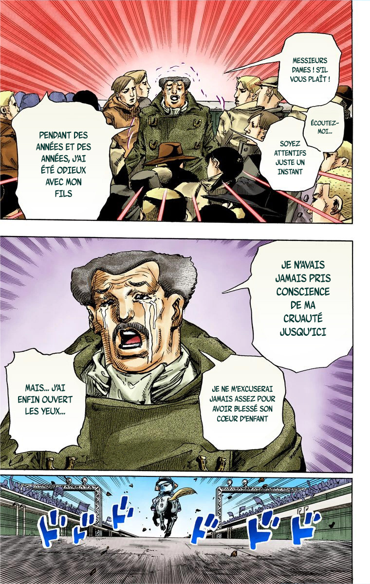 Read JoJo's Bizarre Adventure Part 7 Steel Ball Run Official Colored FR Manga Online