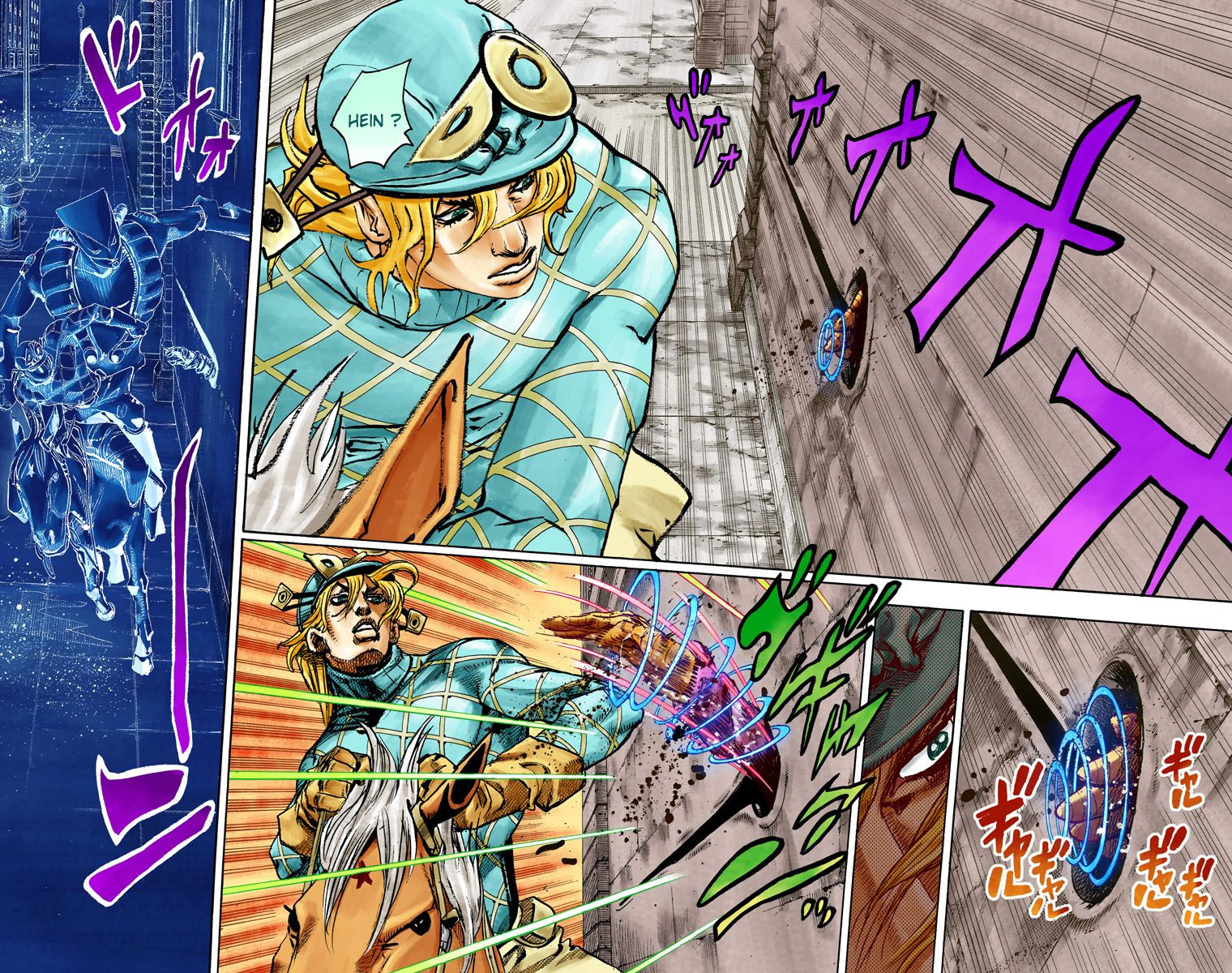 Read JoJo's Bizarre Adventure Part 7 Steel Ball Run Official Colored FR Manga Online