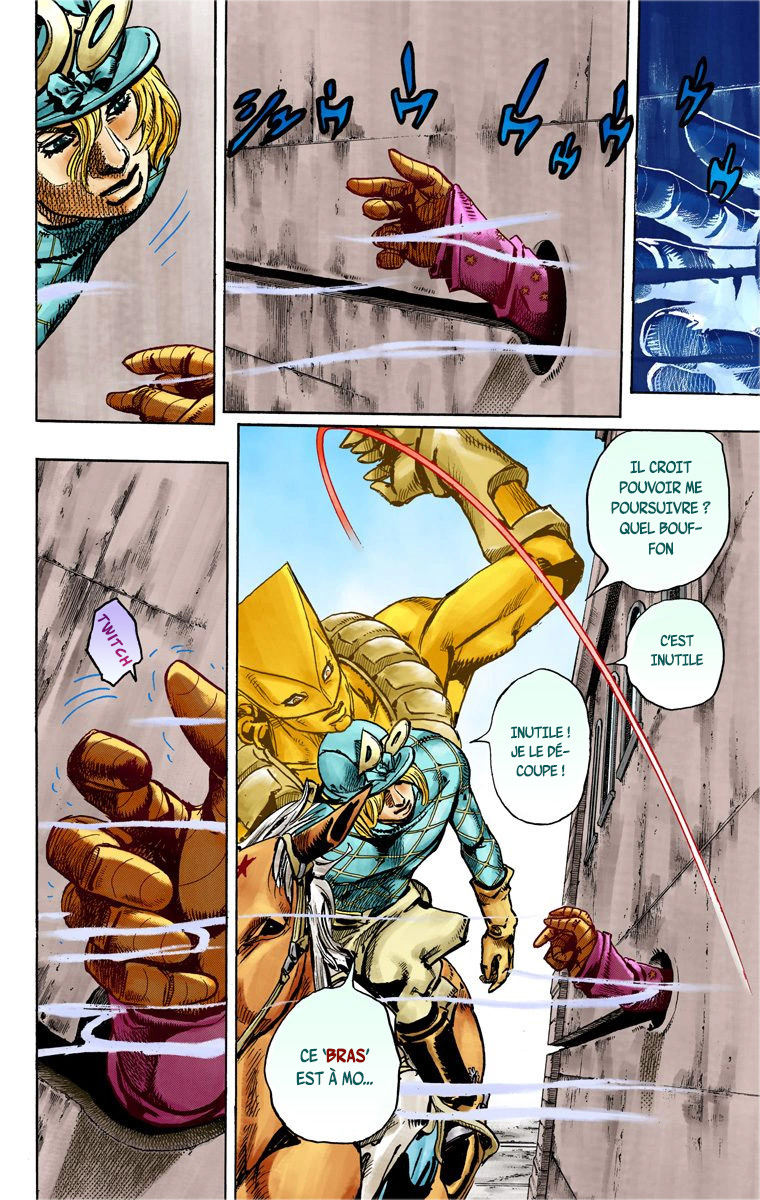 Read JoJo's Bizarre Adventure Part 7 Steel Ball Run Official Colored FR Manga Online