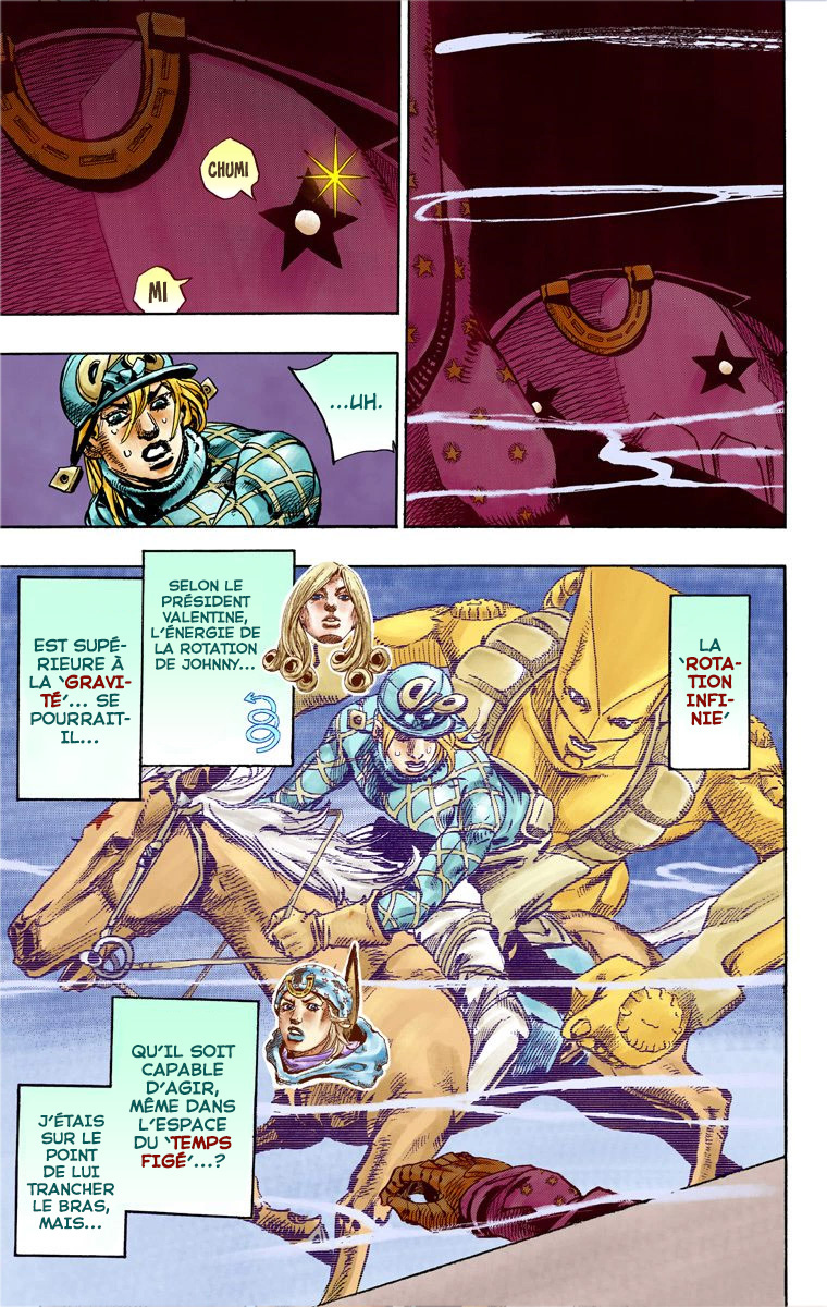 Read JoJo's Bizarre Adventure Part 7 Steel Ball Run Official Colored FR Manga Online