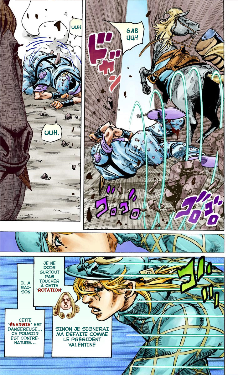 Read JoJo's Bizarre Adventure Part 7 Steel Ball Run Official Colored FR Manga Online