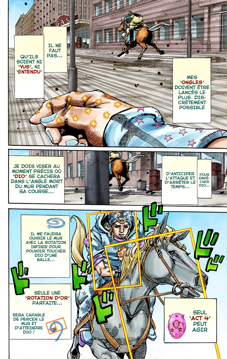 Read JoJo's Bizarre Adventure Part 7 Steel Ball Run Official Colored FR Manga Online