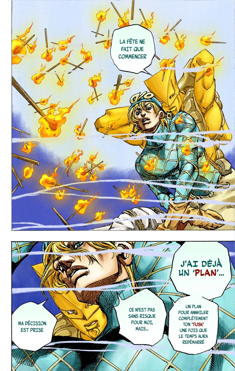 Read JoJo's Bizarre Adventure Part 7 Steel Ball Run Official Colored FR Manga Online