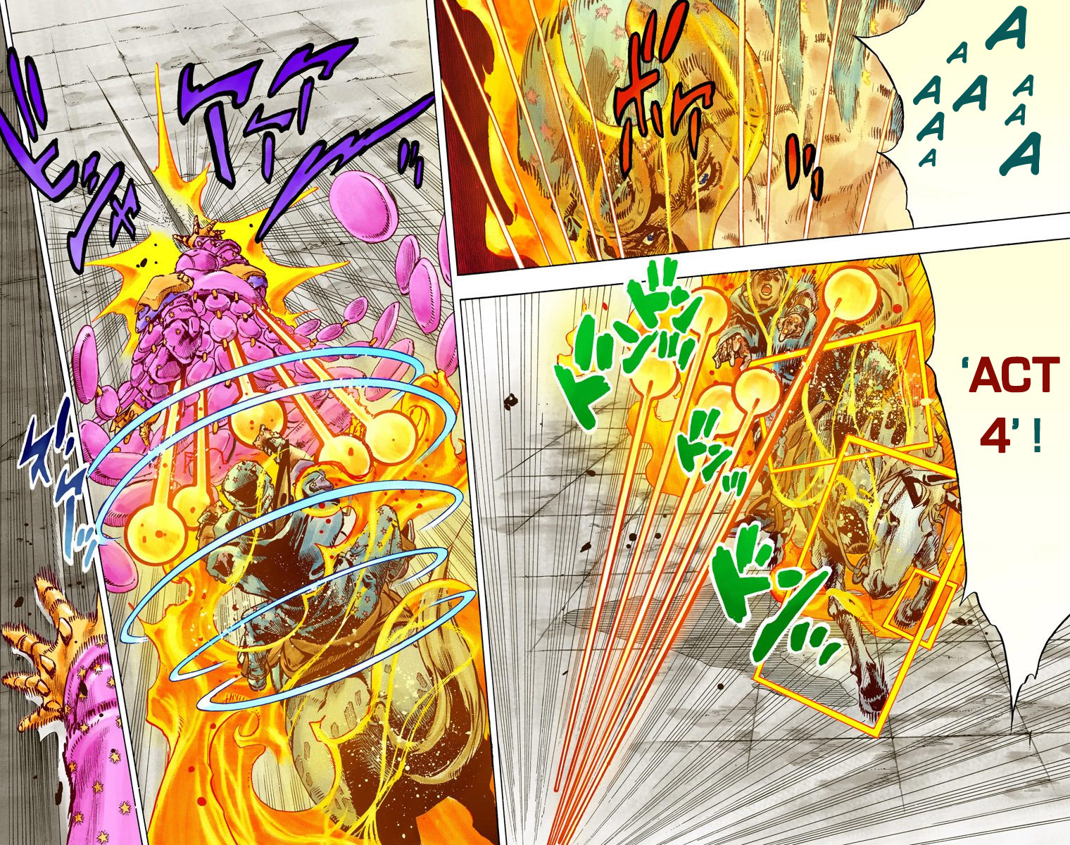 Read JoJo's Bizarre Adventure Part 7 Steel Ball Run Official Colored FR Manga Online