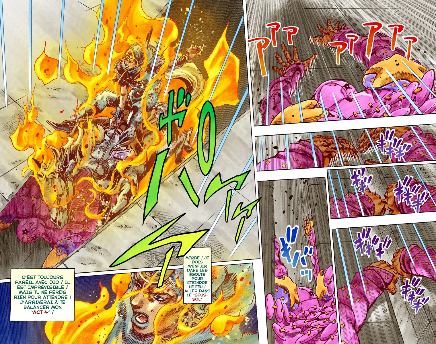 Read JoJo's Bizarre Adventure Part 7 Steel Ball Run Official Colored FR Manga Online