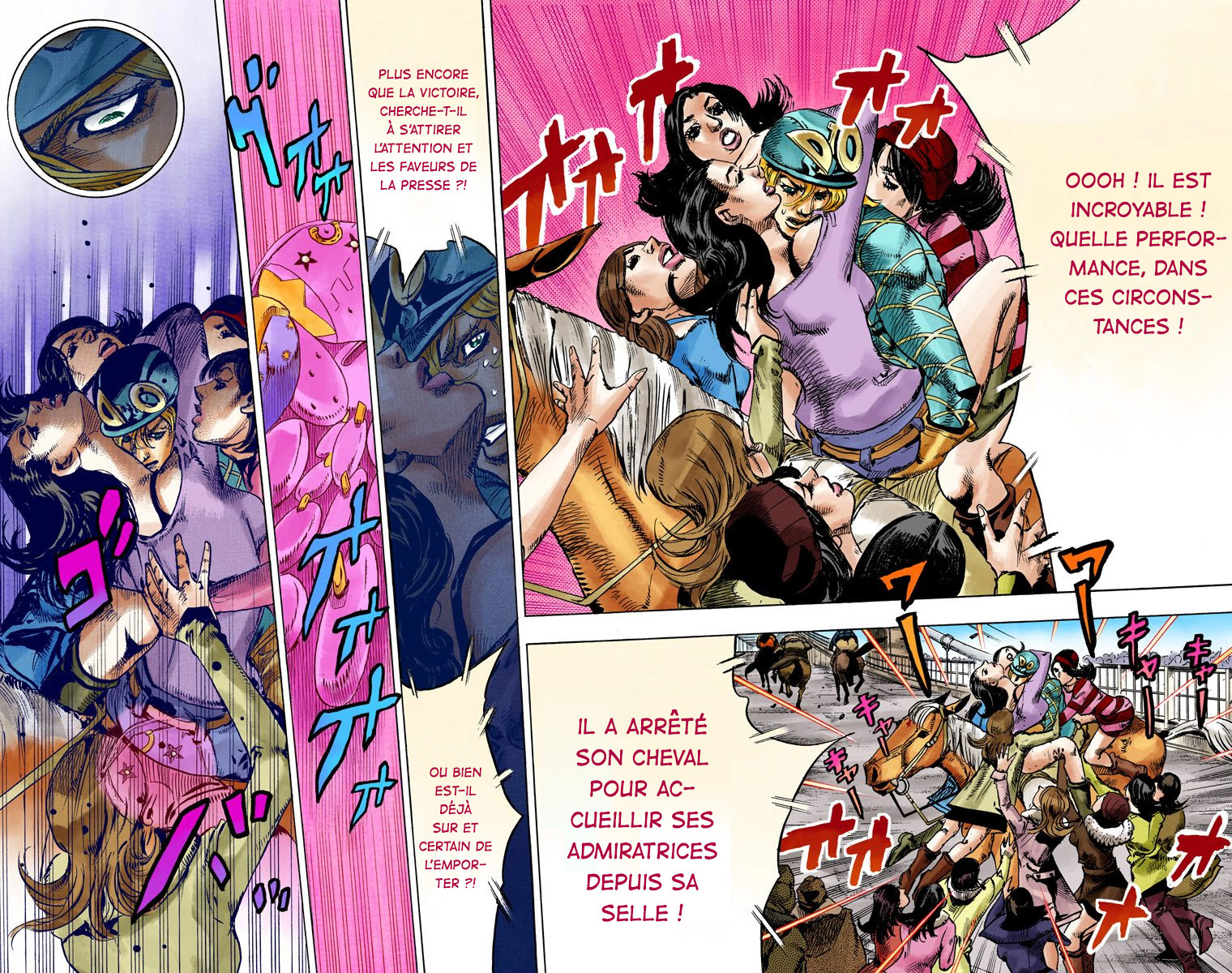 Read JoJo's Bizarre Adventure Part 7 Steel Ball Run Official Colored FR Manga Online