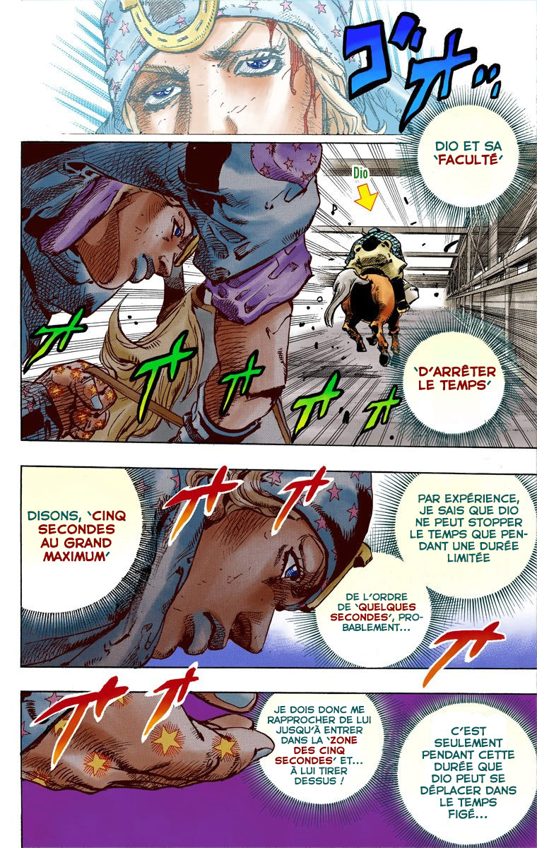 Read JoJo's Bizarre Adventure Part 7 Steel Ball Run Official Colored FR Manga Online