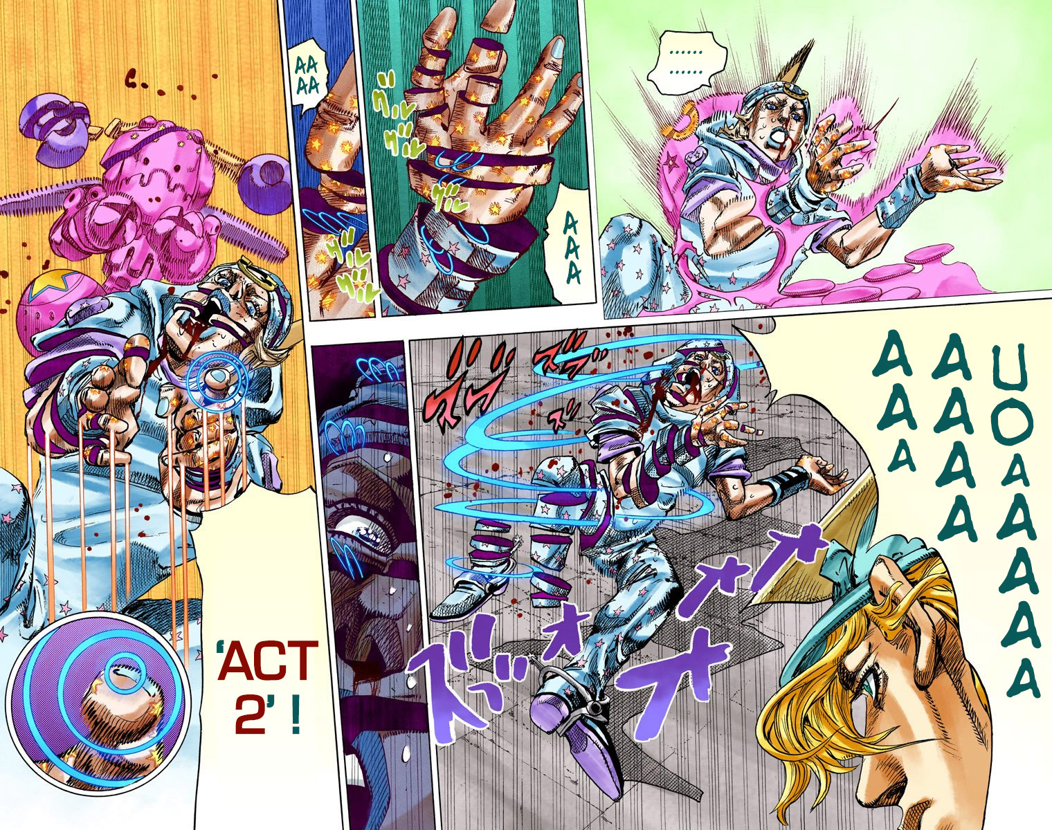 Read JoJo's Bizarre Adventure Part 7 Steel Ball Run Official Colored FR Manga Online
