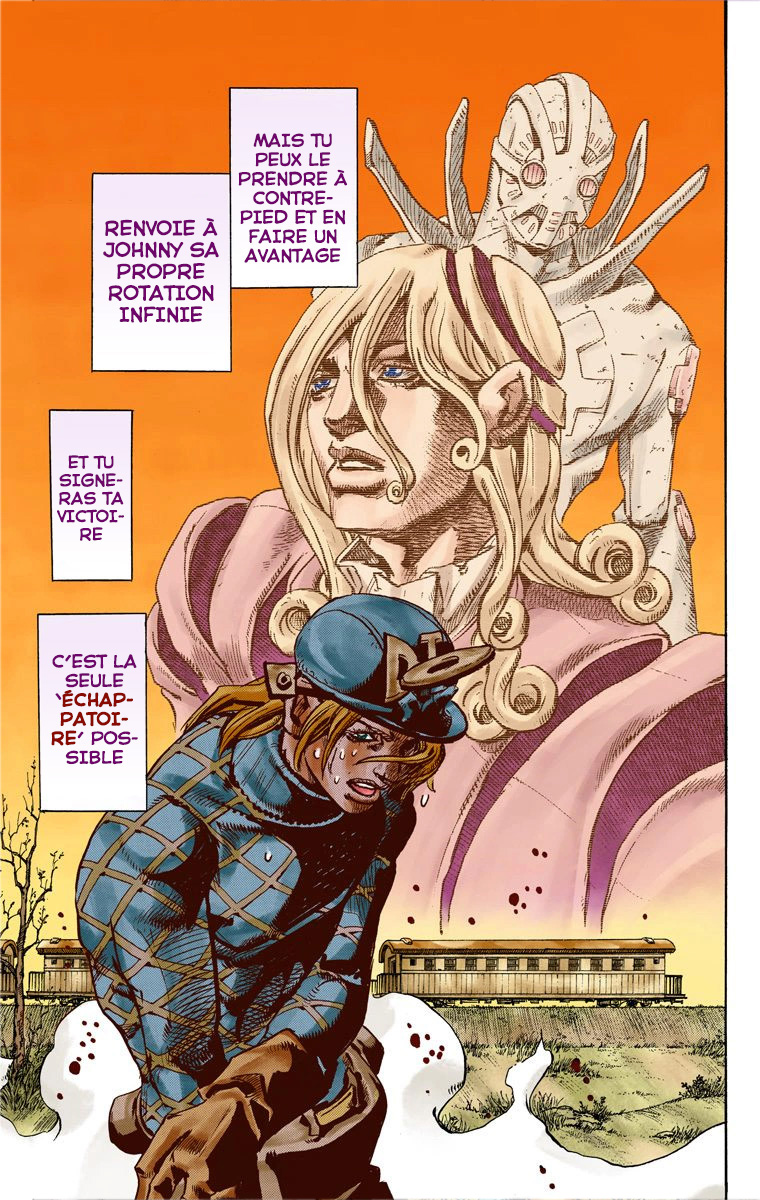 Read JoJo's Bizarre Adventure Part 7 Steel Ball Run Official Colored FR Manga Online