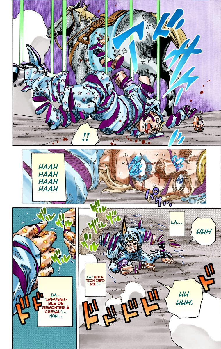 Read JoJo's Bizarre Adventure Part 7 Steel Ball Run Official Colored FR Manga Online