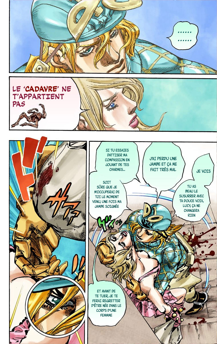 Read JoJo's Bizarre Adventure Part 7 Steel Ball Run Official Colored FR Manga Online