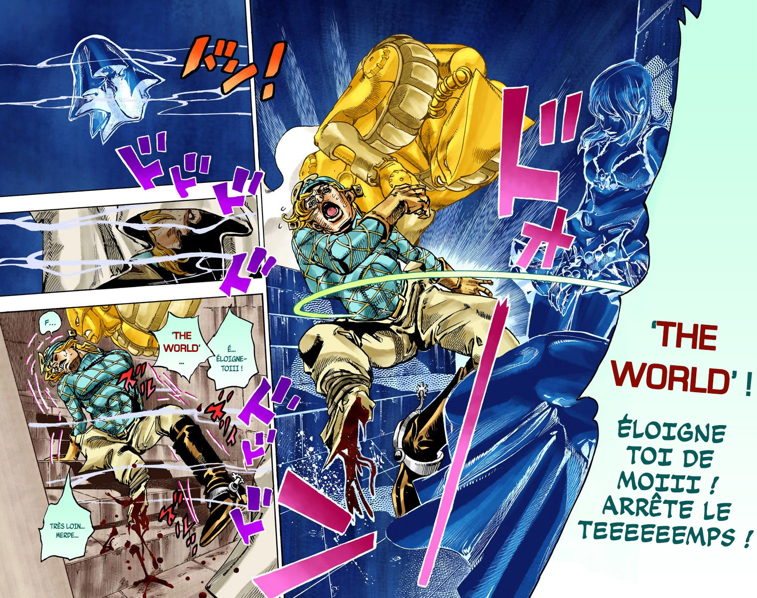 Read JoJo's Bizarre Adventure Part 7 Steel Ball Run Official Colored FR Manga Online