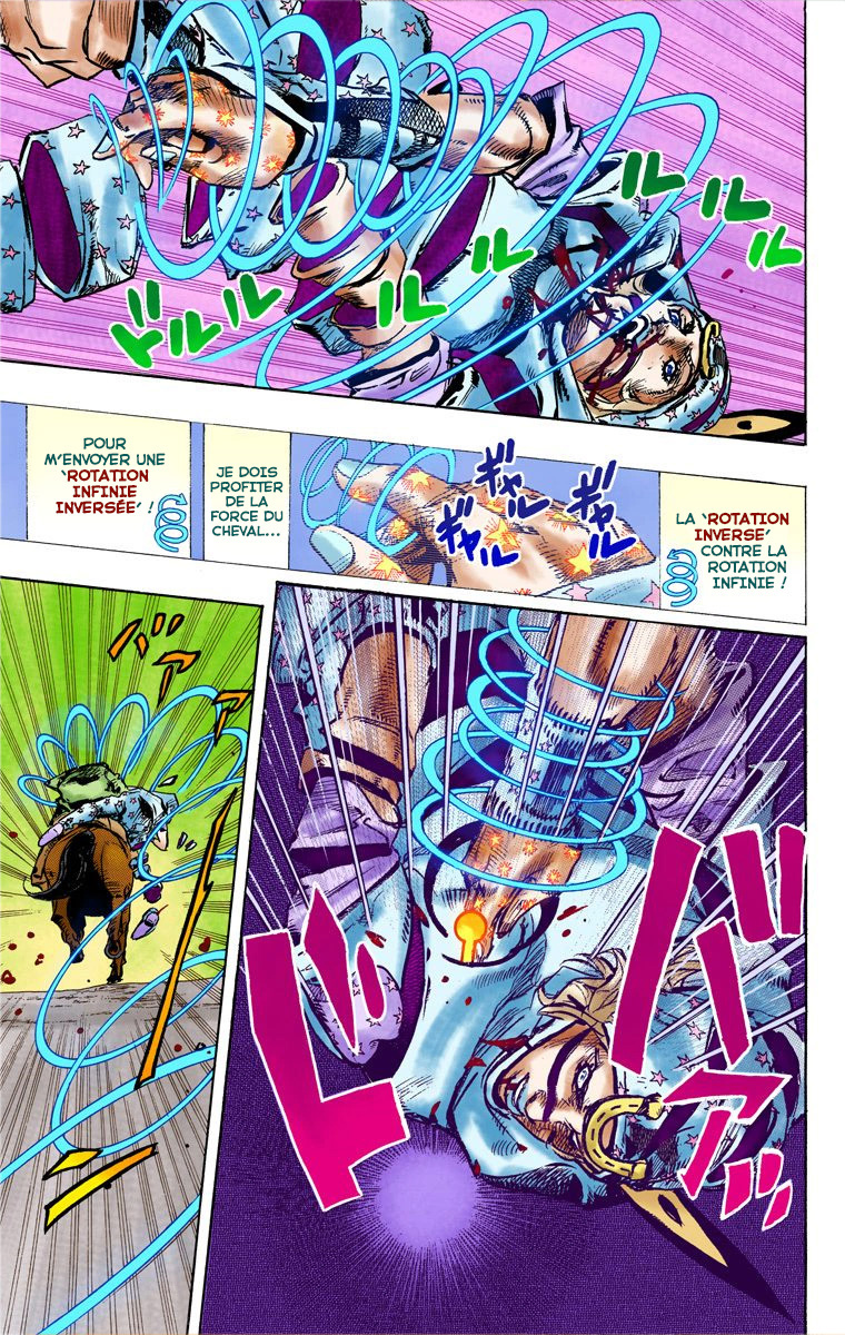 Read JoJo's Bizarre Adventure Part 7 Steel Ball Run Official Colored FR Manga Online