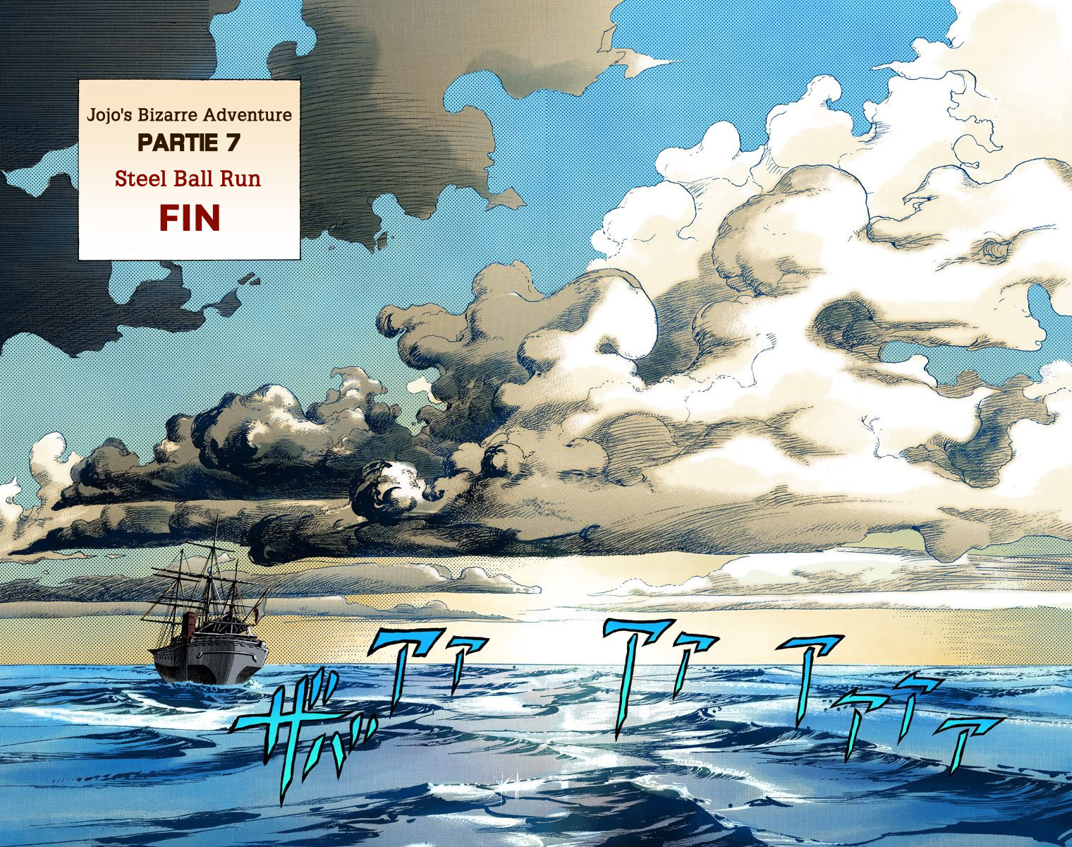 Read JoJo's Bizarre Adventure Part 7 Steel Ball Run Official Colored FR Manga Online