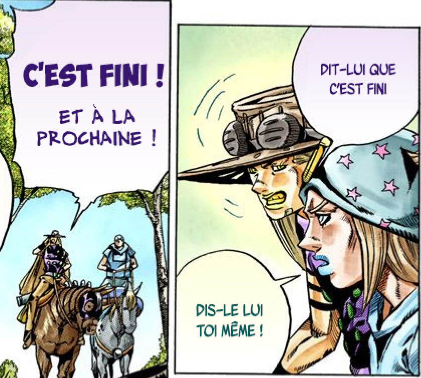 Read JoJo's Bizarre Adventure Part 7 Steel Ball Run Official Colored FR Manga Online