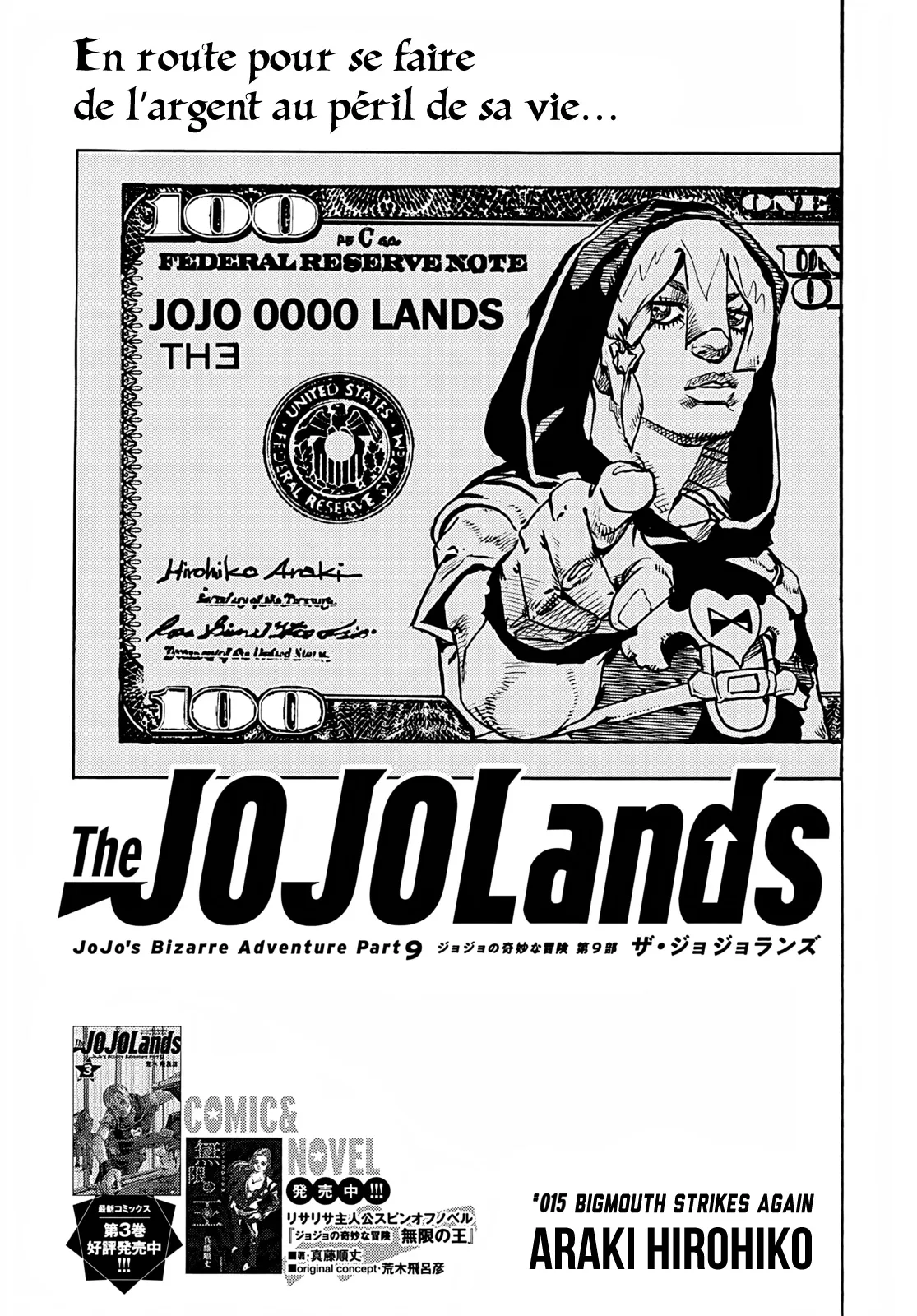 Read JoJo's Bizarre Adventure Part 9  The JOJOLands FR Manga Online