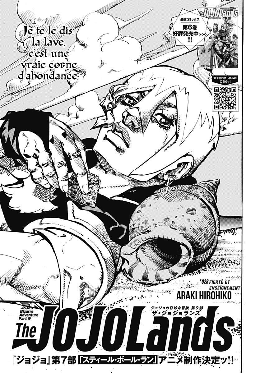 Read JoJo's Bizarre Adventure Part 9  The JOJOLands FR Manga Online