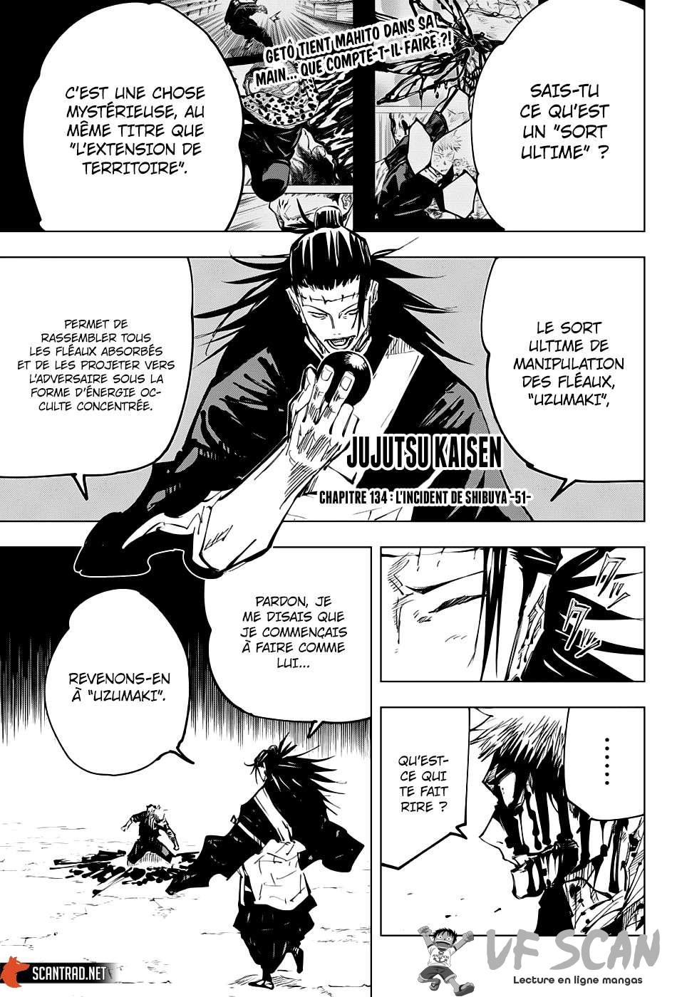 Read Jujutsu Kaisen FR Manga Online