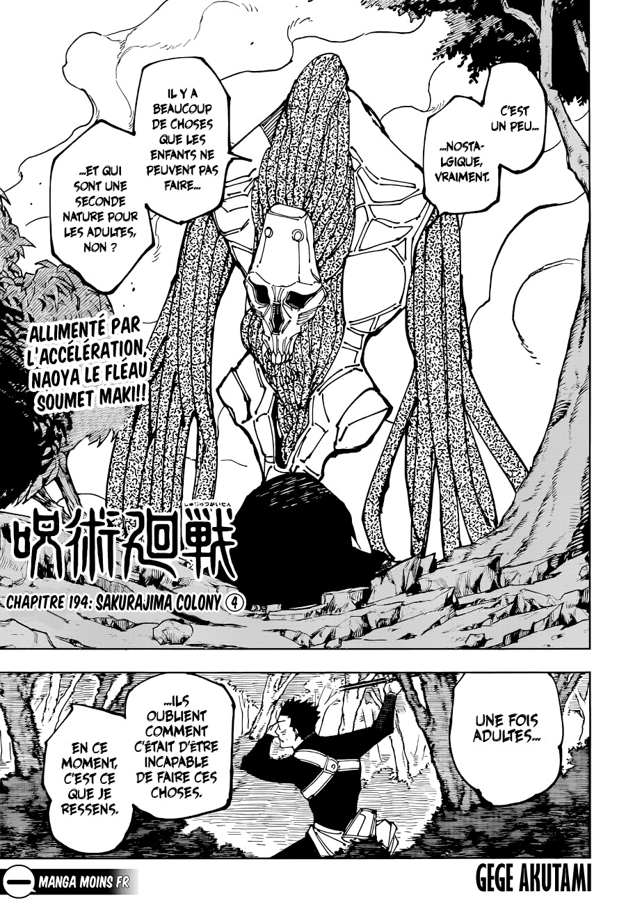 Read Jujutsu Kaisen FR Manga Online