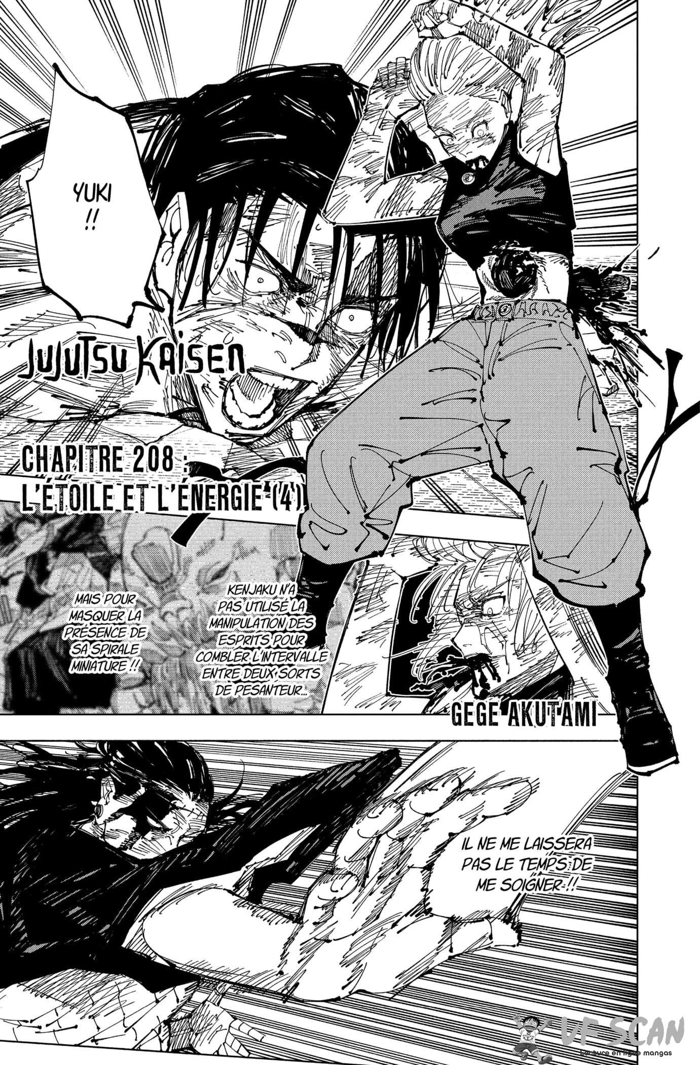 Read Jujutsu Kaisen FR Manga Online