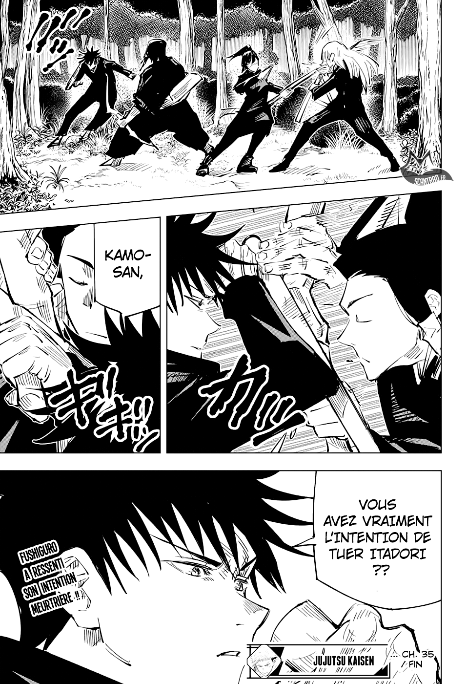 Read Jujutsu Kaisen FR Manga Online